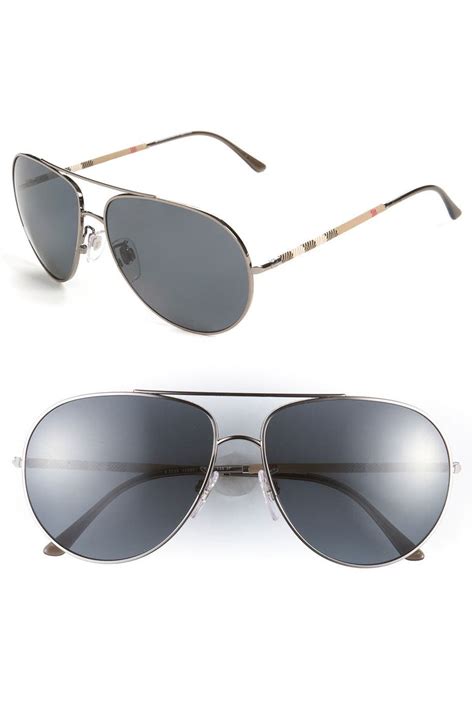 burberry aviator sunglasses nordstrom|Burberry aviator sunglasses men's.